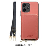 WORK24MPXMI-CSM-XRD125G [Redmi 12 5G 用 小銭入れ付きスマホケース/PUレザー/ストラップ付き コスモス]