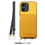 WORK24MPXMI-PMP-XRD125G [Redmi 12 5G 用 小銭入れ付きスマホケース/PUレザー/ストラップ付き パンプキン]