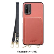 WORK24MPXMI-CSM-XRD9T [Redmi 9T 用 小銭入れ付きスマホケース/PUレザー/ストラップ付き コスモス]