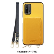 WORK24MPXMI-PMP-XRD9T [Redmi 9T 用 小銭入れ付きスマホケース/PUレザー/ストラップ付き パンプキン]
