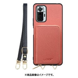 WORK24MPXMI-CSM-MIRDN10P [Redmi Note 10 Pro 用 小銭入れ付きスマホケース/PUレザー/ストラップ付き コスモス]