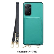 WORK24MPXMI-TQ-XRDN11P5G [Redmi Note 11 Pro 5G 用 小銭入れ付きスマホケース/PUレザー/ストラップ付き ターコイズ]
