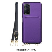 WORK24MPXMI-VL-XRDN11P5G [Redmi Note 11 Pro 5G 用 小銭入れ付きスマホケース/PUレザー/ストラップ付き バイオレット]