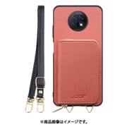 WORK24MPXMI-CSM-XRDN9T [Redmi Note 9T 用 小銭入れ付きスマホケース/PUレザー/ストラップ付き コスモス]