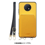 WORK24MPXMI-PMP-XRDN9T [Redmi Note 9T 用 小銭入れ付きスマホケース/PUレザー/ストラップ付き パンプキン]