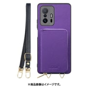 WORK24MPXMI-VL-XM11T [Xiaomi 11T/11T Pro 用 小銭入れ付きスマホケース/PUレザー/ストラップ付き バイオレット]
