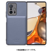 WORK56SCXMI-BU-XM11T [Xiaomi 11T/11T Pro 用 折り畳み式カードポケット/本革/4枚収納 ブルー]