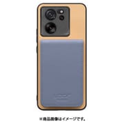 WORK56SCXMI-BGBU-XM13T [Xiaomi 13T/13T Pro 用 折り畳み式カードポケット/本革/4枚収納 ベージュブルー]