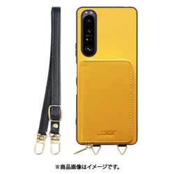 WORK24MPXP-PMP-SXP1G3 [Xperia 1 III 用 小銭入れ付きスマホケース/PUレザー/ストラップ付き パンプキン]