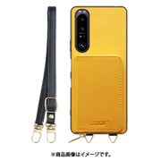 WORK24MPXP-PMP-SXP1G3 [Xperia 1 III 用 小銭入れ付きスマホケース/PUレザー/ストラップ付き パンプキン]