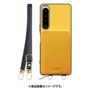 WORK24MPXP-PMP-SXP1V4 [Xperia 1 IV 用 小銭入れ付きスマホケース/PUレザー/ストラップ付き パンプキン]