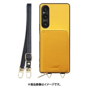 WORK24MPXP-PMP-SXP1V5 [Xperia 1 V 用 小銭入れ付きスマホケース/PUレザー/ストラップ付き パンプキン]