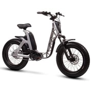 電動アシスト自転車 ISSIMO FUN 20インチ 5段階変速 5段階アシストモード シルバー B20ISS25FN03