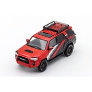 KS059-347 1/64 トヨタ 4 Runner TRD Pro 2022 LHD TRD レッド/ブラック [ダイキャストミニカー]