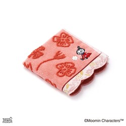 確認用699円　リトルミィ お花畑 ピンク　タオルハンカチ ムーミン リトルミイのお花畑 バスタオル