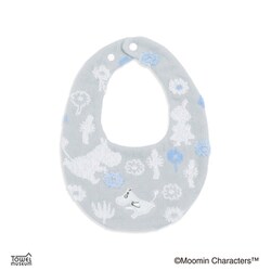 ムーミン フラワーピクニック 25.5cm×20cm ブルー スタイB 47-7047181