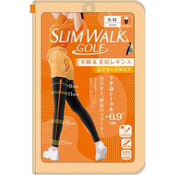 SWG001 [スリムウォークゴルフ 美脚＆美尻レギンス ブラック SM]