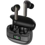 完全ワイヤレスイヤホン Bluetooth/ノイズキャンセリング対応 ブラック GH-TWSW-BK