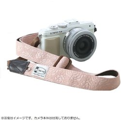 カメラストラップ 2.5cm幅（長さ調節タイプ）/コーラルレディローズ 80035-134