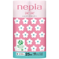 ネピア ネピネピ トイレットロール 12Rダブル桜 25m
