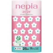 ネピア ネピネピ トイレットロール 12Rダブル桜 25m