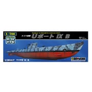 世界の潜水艦 1/700 No.6 ドイツ海軍 Uボート IX B [組立式プラスチックモデル]