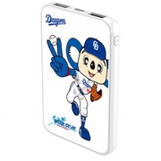 中日ドラゴンズ 2024年度 モバイルバッテリー 5000mAh (5) dra24-cha5-bt