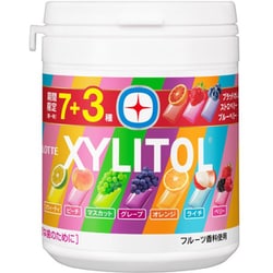 ロッテ キシリトールガム 7種アソートボトル 133g