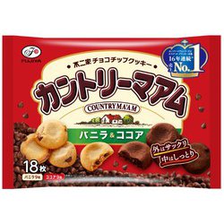 カントリーマアム（バニラ＆ココア） 18枚