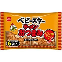 ベビースターラーメン おつまみ ピリ辛チキン味 6袋入 138g