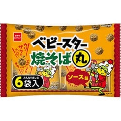 ベビースター焼そば丸 ソース味 6袋入 120g