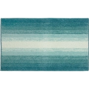 グラデ フロアマット ブルー 約45×75cm