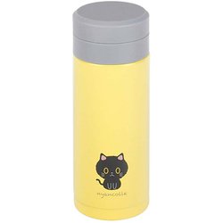 にゃんこれ スクリュー栓 スリムマグボトル 200ml ちょこん ねこ 保温保冷 真空断熱構造 RH-1659