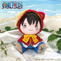 ONE PIECE けもポン ぬいぐるみ モンキー・D・ルフィ