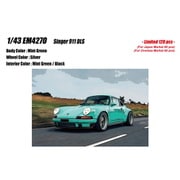 EM427O 1/43 シンガー 911 DLS ミントグリーン [レジンキャストミニカー]