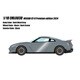 EML083D 1/18 日産 GT-R プレミアムエディション 2024 ダークメタルグレー [レジンキャストミニカー]