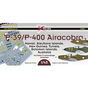 MKM DKD48064 1/48 P-39/P-400 エアコブラ「米軍・オーストラリア」 デカール [プラモデル用品]