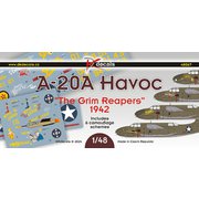 MKM DKD48067 1/48 A-20A “ザ・グリムリーパーズ 1942年” デカール [プラモデル用品]