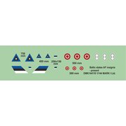 MKM DMK144110 1/144 バルト三国 現用空軍機国籍マーク [プラモデル用品]