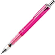 限定 シャープペン 芯が折れないシャープペンシル デルガード 0.5mm ノック式 本体色:クリアカラー ピンク P-MA85-FU-P