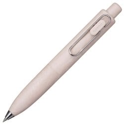ゲルインクボールペン uni-ball one（ユニボール ワン）P テクスチャカラー 0.5mm ノック式 スタビライザー機構搭載 ころんと可愛い インク色：黒 本体色：Mピオニー UMNSPT05M.66