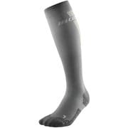 ウルトラライトソックス 女性用 v3 WP702Y2 855 グレイ/ライム サイズII (ふくらはぎ周径：25-31cm) [ランニングウェア ソックス レディース]