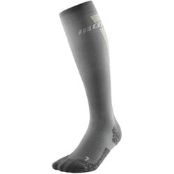 ウルトラライトソックス 男性用 v3 WP802Y2 855 グレイ/ライム サイズIII (ふくらはぎ周径：32-38cm) [ランニングウェア ソックス メンズ]