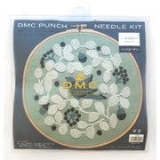 DMCJPT76 [DMC×点と線模様製作所 パンチニードルキット バードガーデン 出来上がりサイズ直径25cm刺繍枠 説明書付き]