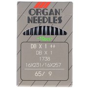工業用ミシン針 ORGAN NEEDLES 10本入り 9号 DB-1++ 9