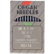 工業用ミシン針 ORGAN NEEDLES 10本入り 14号 DB-1++ 14