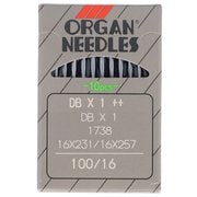 工業用ミシン針 ORGAN NEEDLES 10本入り 16号 DB-1++ 16