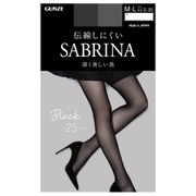 SABRINA(サブリナ) 25デニール シアータイツ L-LL ブラック SB560L