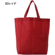 オックス 内側ポケット付 エコバッグ トート レッド 9013-00