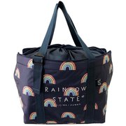 HALEIWA HAPPY MARKET(ハレイワ ハッピー マーケット) 保温保冷レジカゴバッグ ネイビー 4307-00